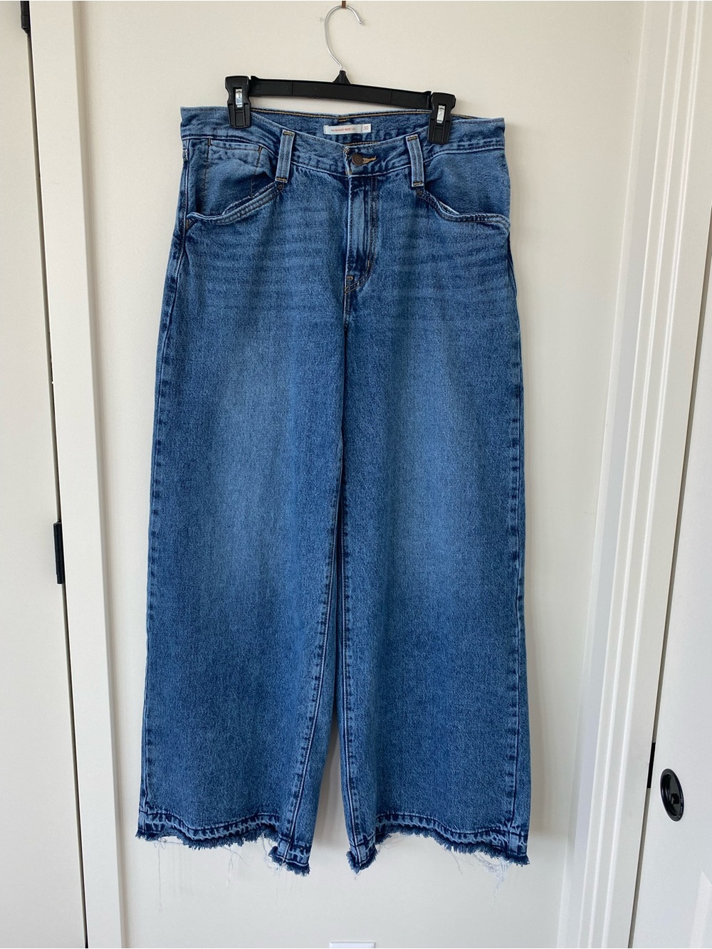 Levi's Blue Baggy Wide Leg Jeans